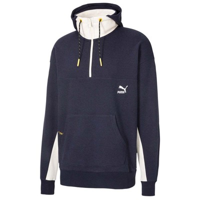 Puma Half-Zip Hoodie X Central Saint Martins Мужская синяя повседневная верхняя одежда 598581-0