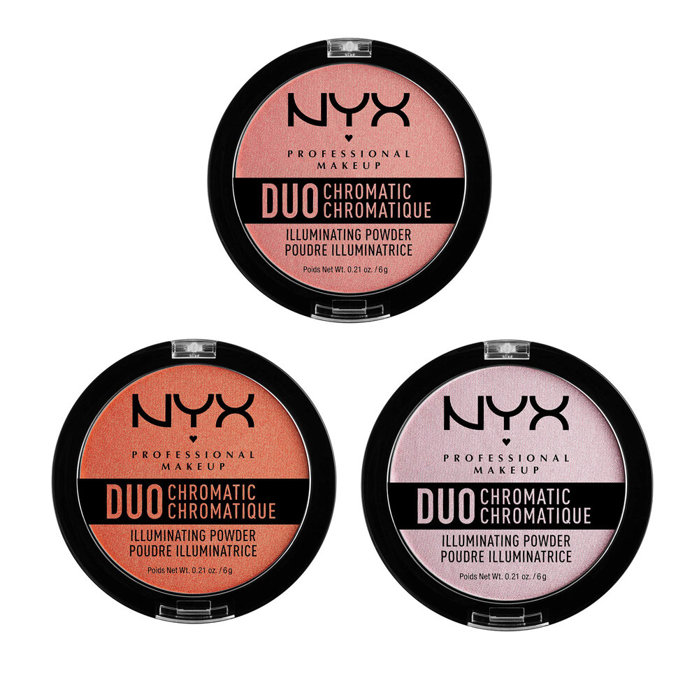 NYX PROFESSIONAL MAKEUP Duo Chromatic Illuminating Powder Choose Color