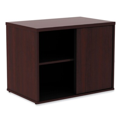 Alera LS593020MY Open Office Low Storage Cabinet Credenza - Mahogany New