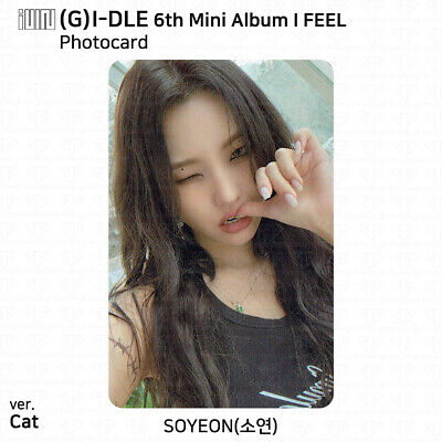 (G)I-DLE G-IDLE IDLE 6th Mini Album I Feel Photocard Polaroid ID Card MIYEON