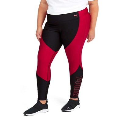 

Леггинсы Puma Train Eversculpt Logo High Waist 78 женские черные, красные спортивные Cas, Black;red, Puma Train Eversculpt Logo High Waist 78 Leggings
