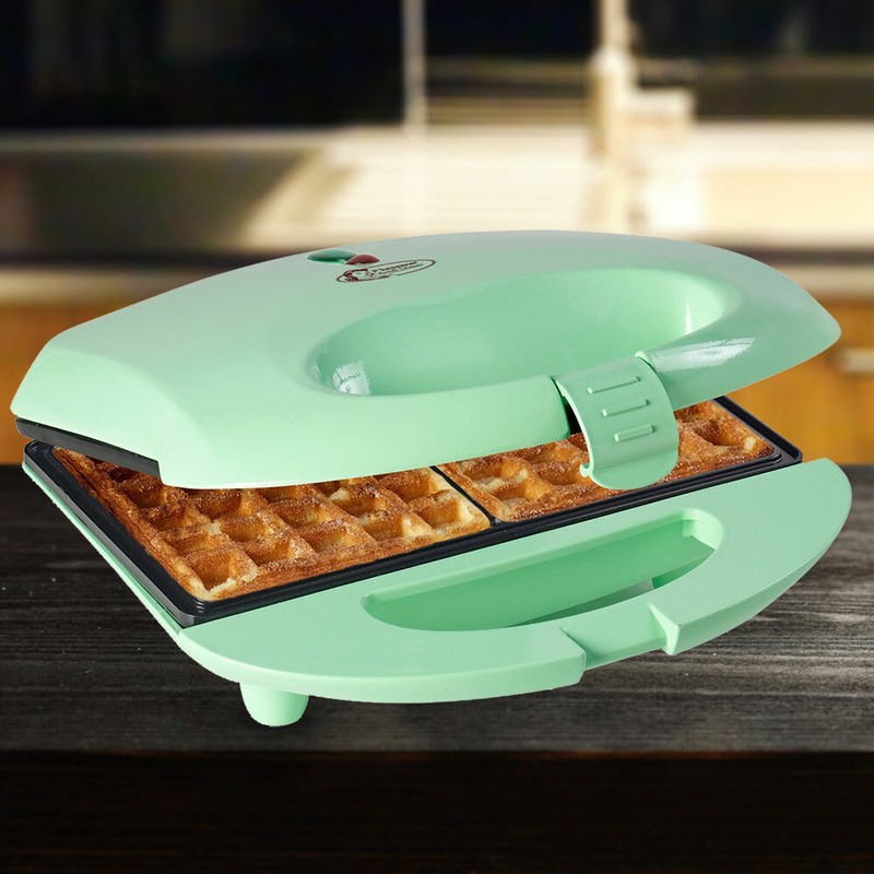 700 Watt Gaufre Fer Fabricant Belge BrÃ¼Ssler Art Anti Garde Machine Menthe Vert