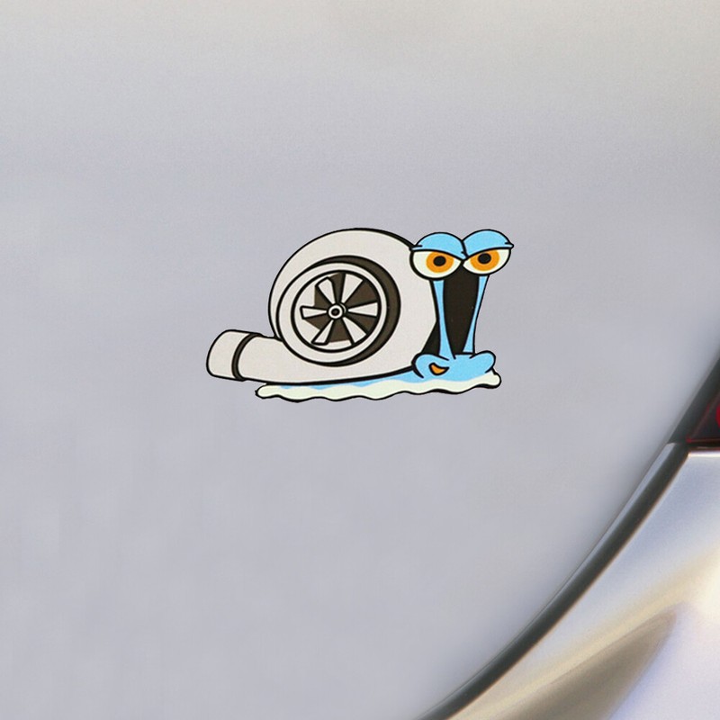 1x Turbo Snail Funny Sticker Car Styling Window Bumper Trunk Decal ...