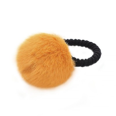 Cute Soft Hairballs Hair Ties Hairy Balls Rubber Bands Elastic Hair Rings Ties