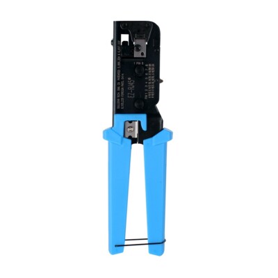 Platinum Tools  100004C EZ-RJ45  Crimp Tool, Cat 5/5e, Cat6, RJ-11, RJ-12, RJ-45