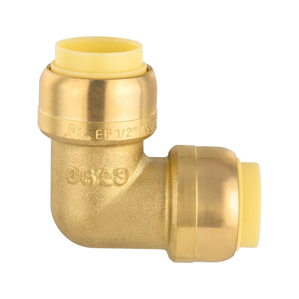 EFIELD 12 PCS 1/2"  90 Degree Elbow, SHARKBITE Style Push Fittings w/h a Clip