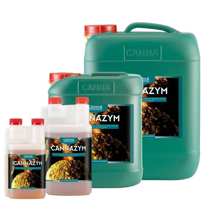 Canna Cannazym 250ml - 10l Enzyme Erde Kokos Hydro Wachstum Growzelt NÃ¤Hrstoffe