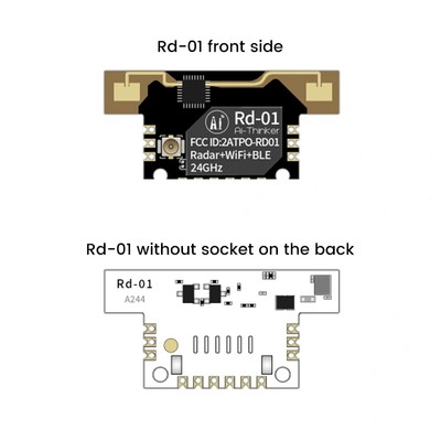 Rd 01 24G Radar Human Body Senser Module Radar+WiFi+BLE millimeter wave sensor