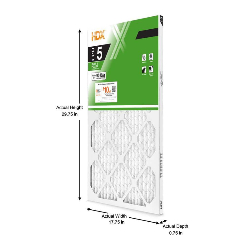 Ac Standard Pleated Air Filter Fpr 5 Merv 8 Expedited