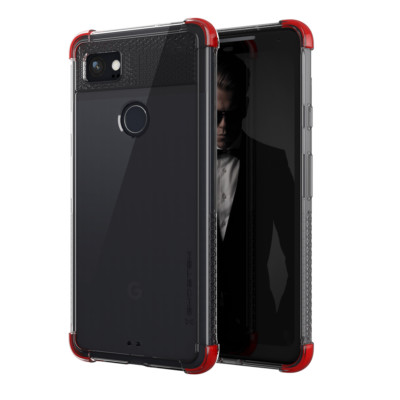 For Google Pixel 2 XL Case | Ghostek COVERT2 Ultra Slim Clear Silicone TPU Cover