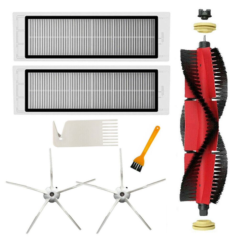 APZOVO Ersatzteile Set Für Xiaomi Roborock - Hauptbürste & HEPA Filter