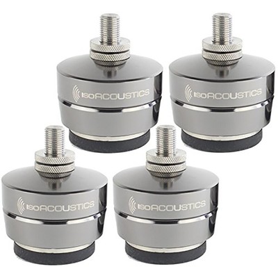 IsoAcoustics GAIA II 2 Cast Metal Acoustic Isolation Speaker Feet Stands 4-Pack