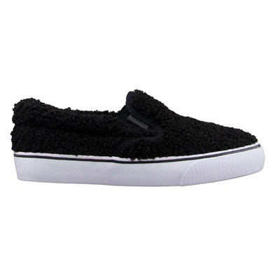 

Lugz Clipper Fleece Slip On Женские черные кроссовки Повседневная обувь WCLIPFT-060, Черный, Lugz Clipper Fleece Slip On