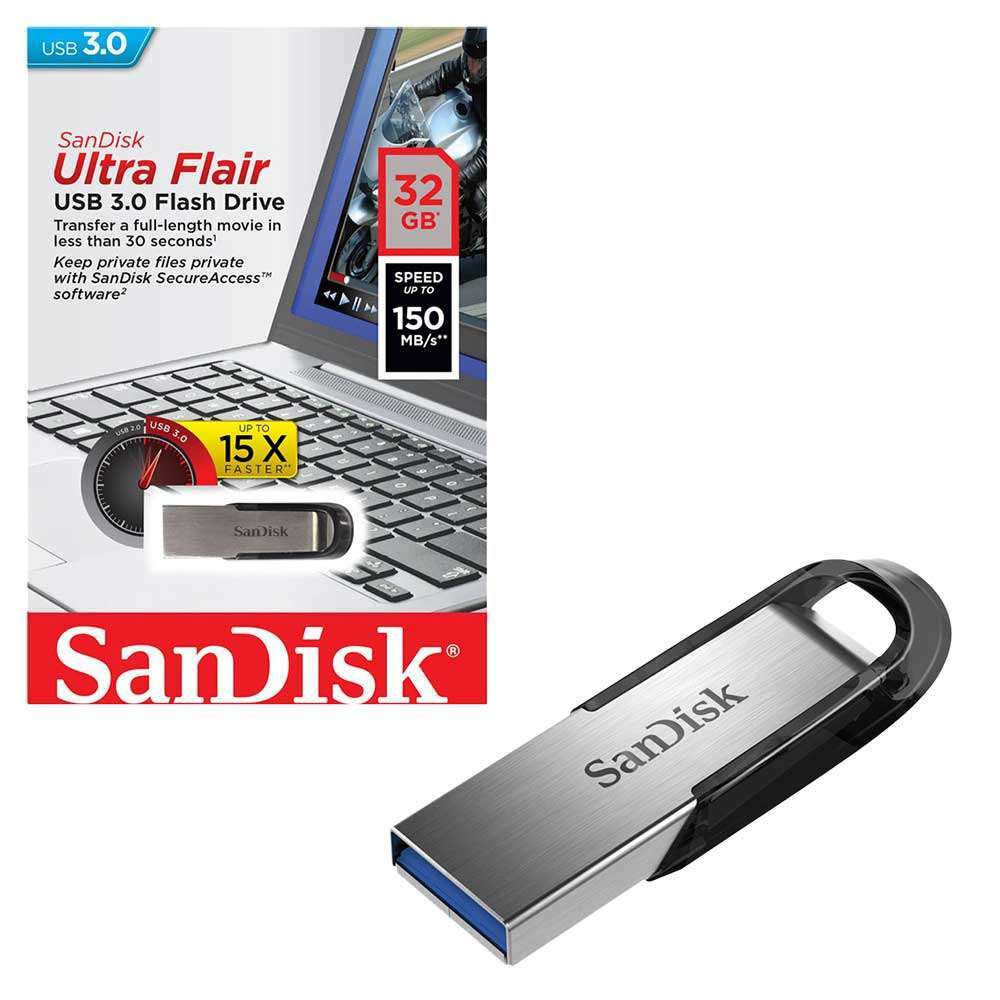 SanDisk Flash Drive Ultra Flair 16GB 32GB 64GB 128GB 256GB USB 3.0