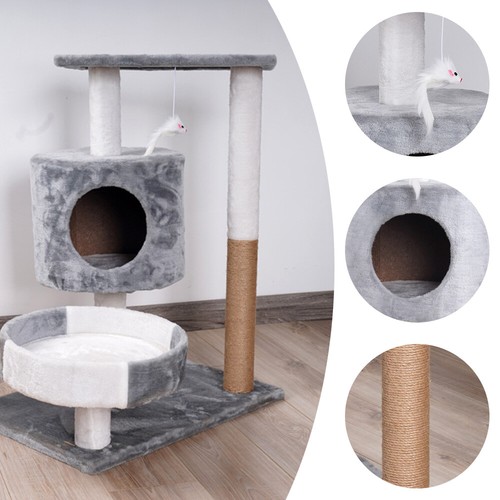 Cat Tree Cat Tower Scratching Posts Cat Condo Activity Centre Climbing Frame