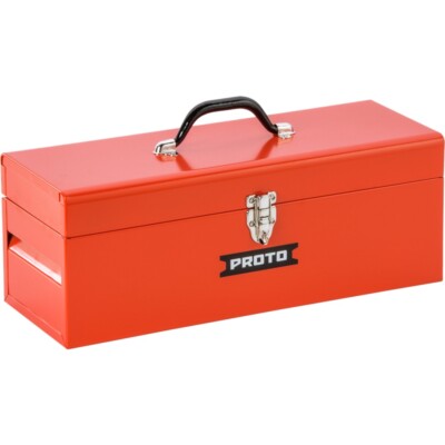 Stanley Proto J9954-NA 14" General Purpose Tool Box with Tra