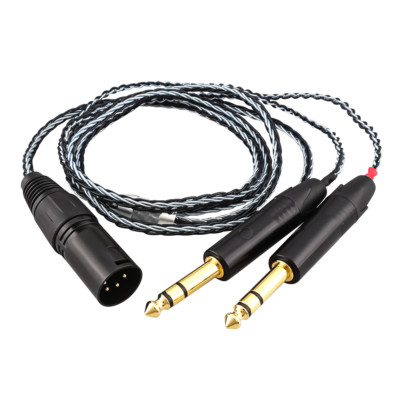4pin XLR Female to Dual 1/4 inch Y Splitter Cable,Female XLR to Double 6.35mm
