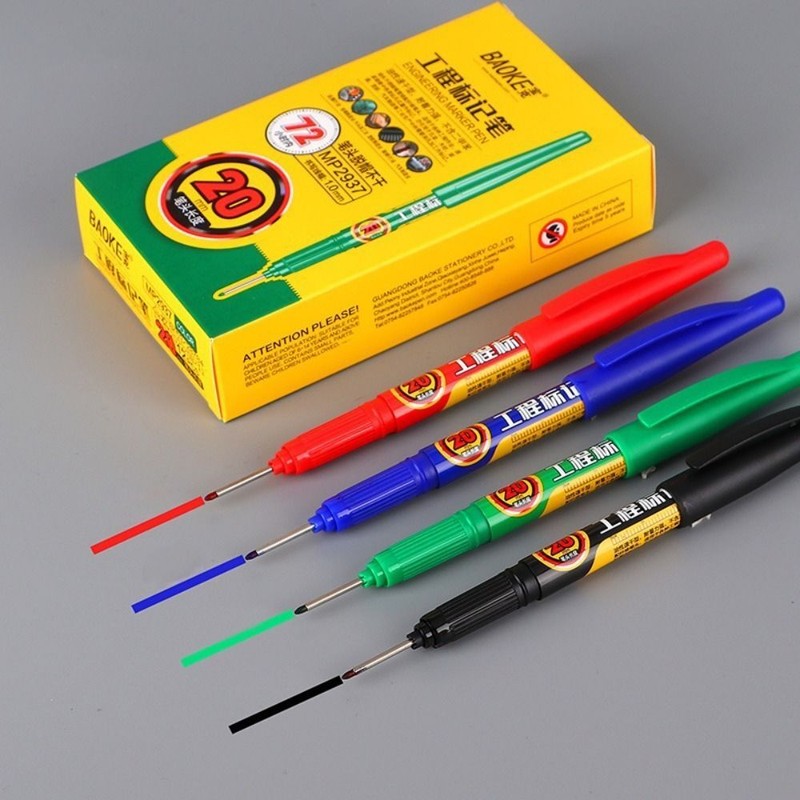 Mark Tool Carpenter Pen Deep Hole Marker Pens