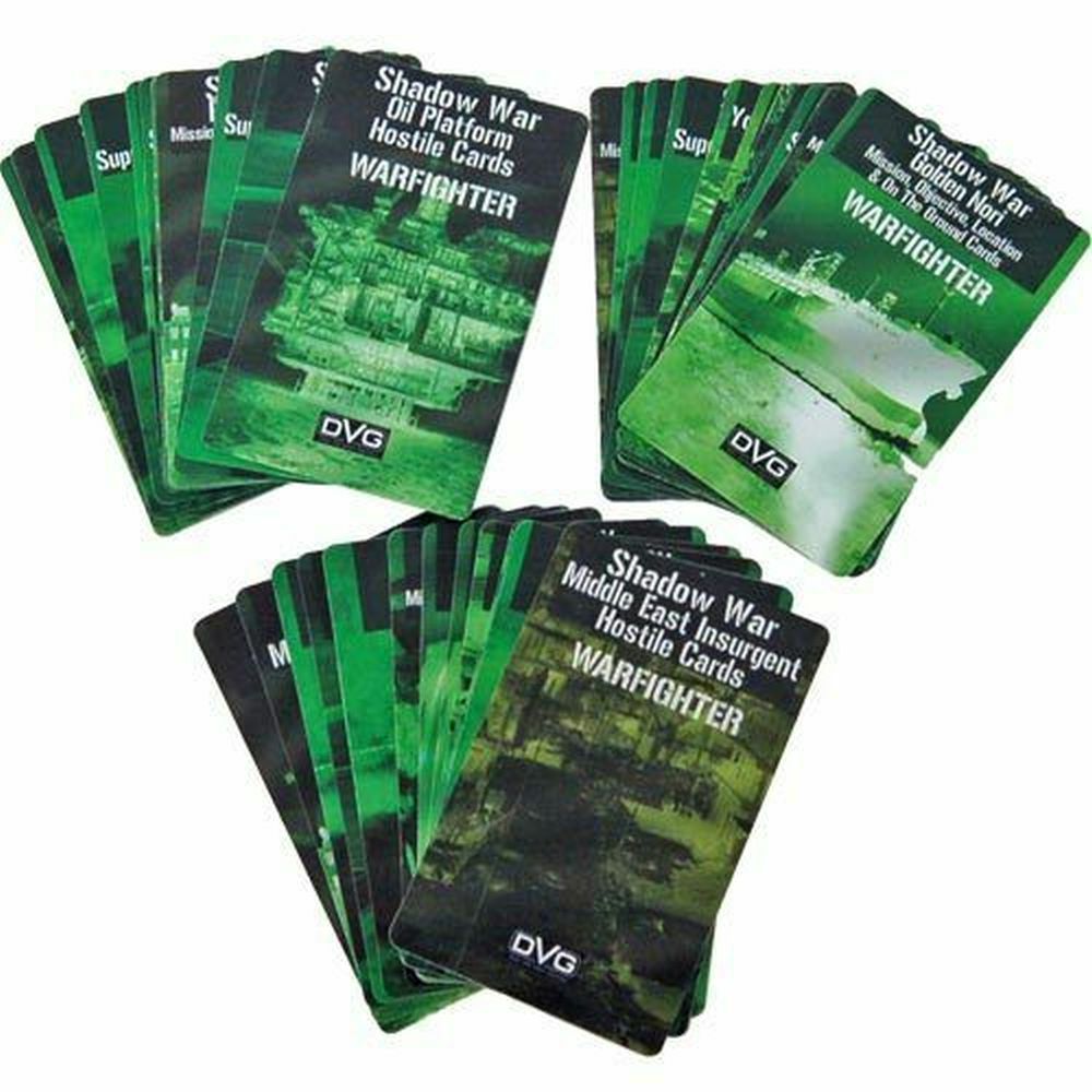 DVG Warfighter: Дополнение к Shadow War #35 Разделители карт Shadow War DVG NISW