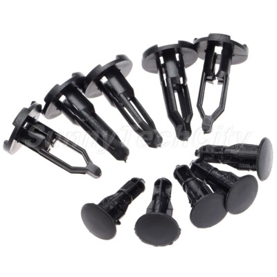 100x Front Bumper Retainers Push Clips Fasteners Screws for Toyota Highlander