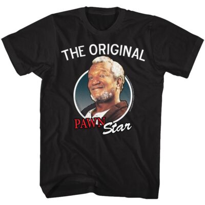 Redd Foxx Pawn Star Black Icon Shirt