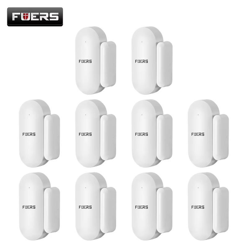433mhz Door Sensor Wireless Mini Door Window Magnet Sensor Alarm Detector For W2