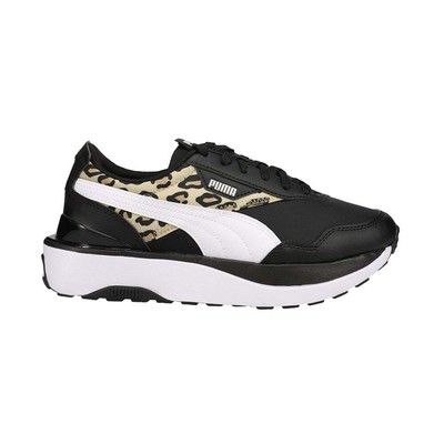 

Puma Cruise Rider Summer Roar Leopard Молодежные девушки Черные кроссовки Повседневная обувь 3, Черный, Puma Cruise Rider Summer Roar Leopard Youth