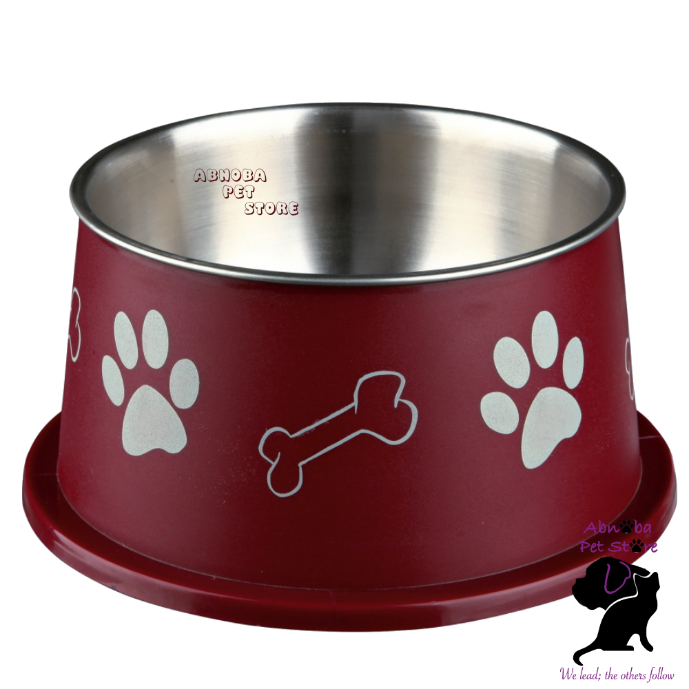 Trixie Long Ear Bowl For Spaniel Type Dog Food Or Water Stainless Steel