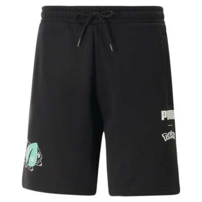 

Puma Poke X Regular 8-дюймовые шорты с завязками Мужские размеры  Повседневная спортивная низ, Черный, Puma Poke X Regular 8 Inch Drawstring Shorts