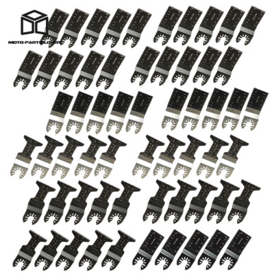 Oscillating Tool Blades For Metal Wood Plastic Multitool Blades 60 Pack US