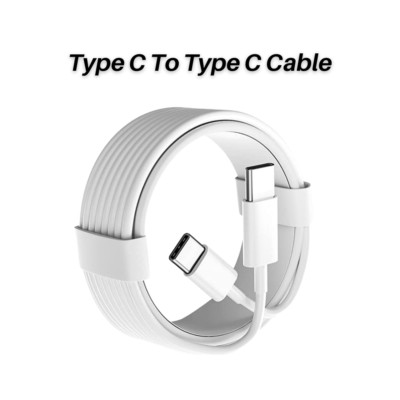 65W GaN USB Fast Wall Charger Adapter PD Type C Cable For MacBook iPhone Samsung