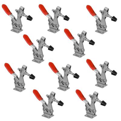 POWERTEC Toggle Clamp Quick Release 500 lbs Horizontal Woodworking Tool 10 Pack
