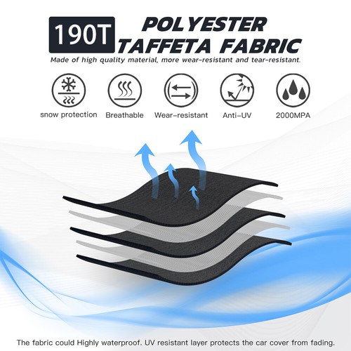 For Chevrolet C1500 2500 3500 88-99 Pickup Truck Cover Sun Rain Dust Waterproof