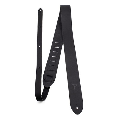 Perri's Basic Leather Guitar Strap Black 2 in.