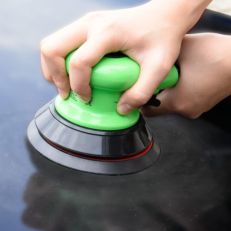 5&rdquo;(127 Mm) Random Orbit Pneumatic Sander Self-Vacuum Sander Air Powered Professi