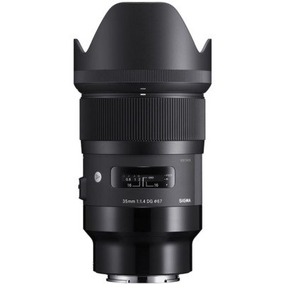 Sigma 35mm F1.4 ART DG HSM Lens for Sony E-Mount. U.S. Authorized Dealer