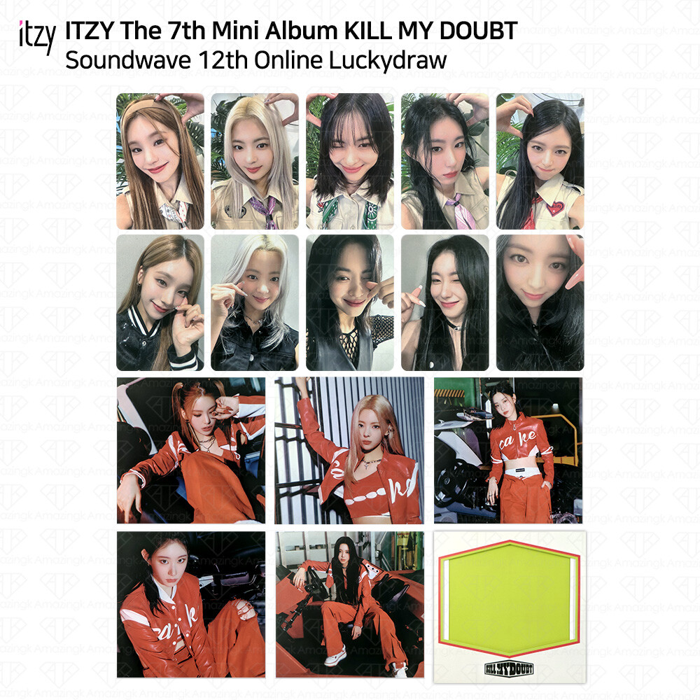 ITZY KILL MY DOUBT Soundwave 12th Online Luckydraw Photocard
