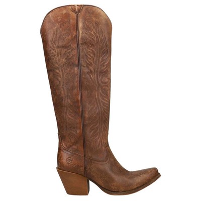 

Женские коричневые повседневные ботинки Ariat Guienevere Snip Toe Cowboy 10044548, Коричневый, Ariat Guienevere Snip Toe Cowboy