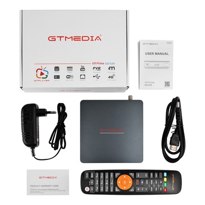 Satellite Receiver DVB-S/S2/S2X Main 10 Profile Built-in WIFI 1080P Upgraded New