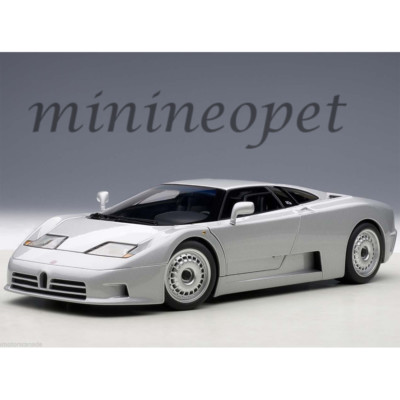 AUTOart 70979 BUGATTI EB110 GT 1/18 MODEL CAR SILVER