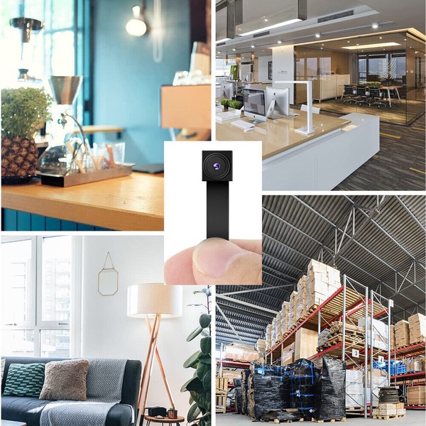 1080p Nanny Cam WiFi 4K HD Wireless Mini Hidden Pinhole Screw Camera DVR - Image 12