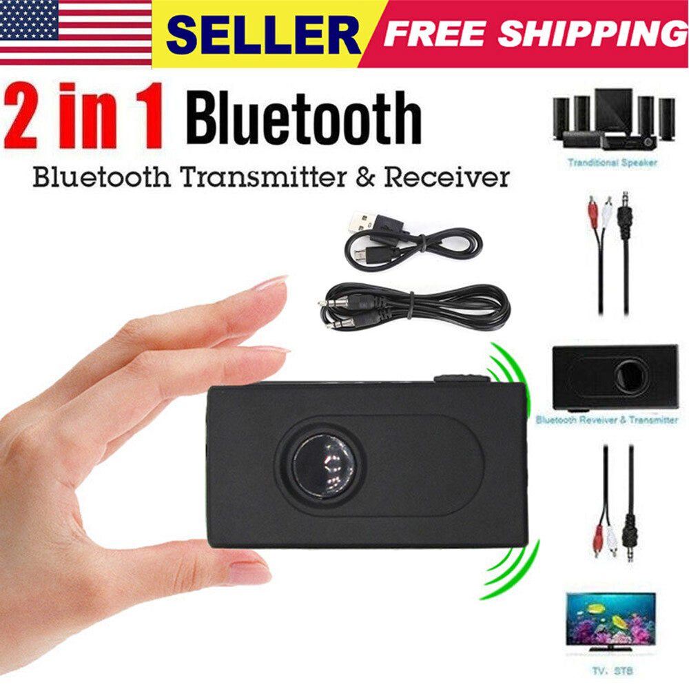 Bluetooth Transmitter Receiver 2 IN 1 Wireless Audio 3.5mm J