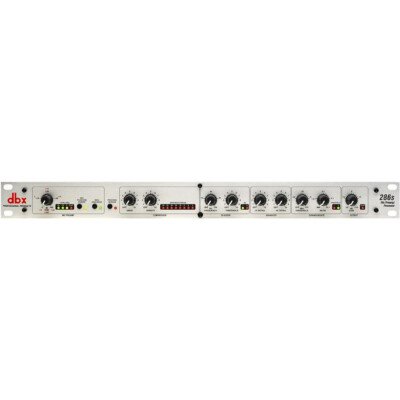 dbx 286s Microphone Preamp Channel Strip Processor w/ Compression & De-Esser