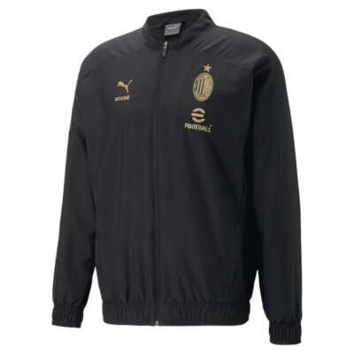

Puma Koche X Acm Prematch Full Zip Jacket Мужская черная повседневная спортивная верхняя одежда 7, Черный, Puma Koche X Acm Prematch Full Zip Jacket