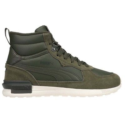 

Мужские зеленые кроссовки Puma Graviton High Top, повседневная обувь 38320402, Зеленый, Puma Graviton High Top