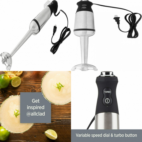 Allclad Kz750d Stainless Steel Immersion Blender Allclad Immersion Blender Accessories