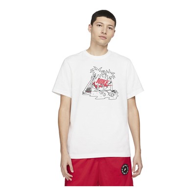 

Мужская белая футболка Nike Sportswear, Белый