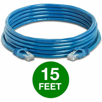 Cat 6 CAT6 Patch Cord Cable 500mhz Ethernet Internet Network LAN RJ45 UTP BLUE