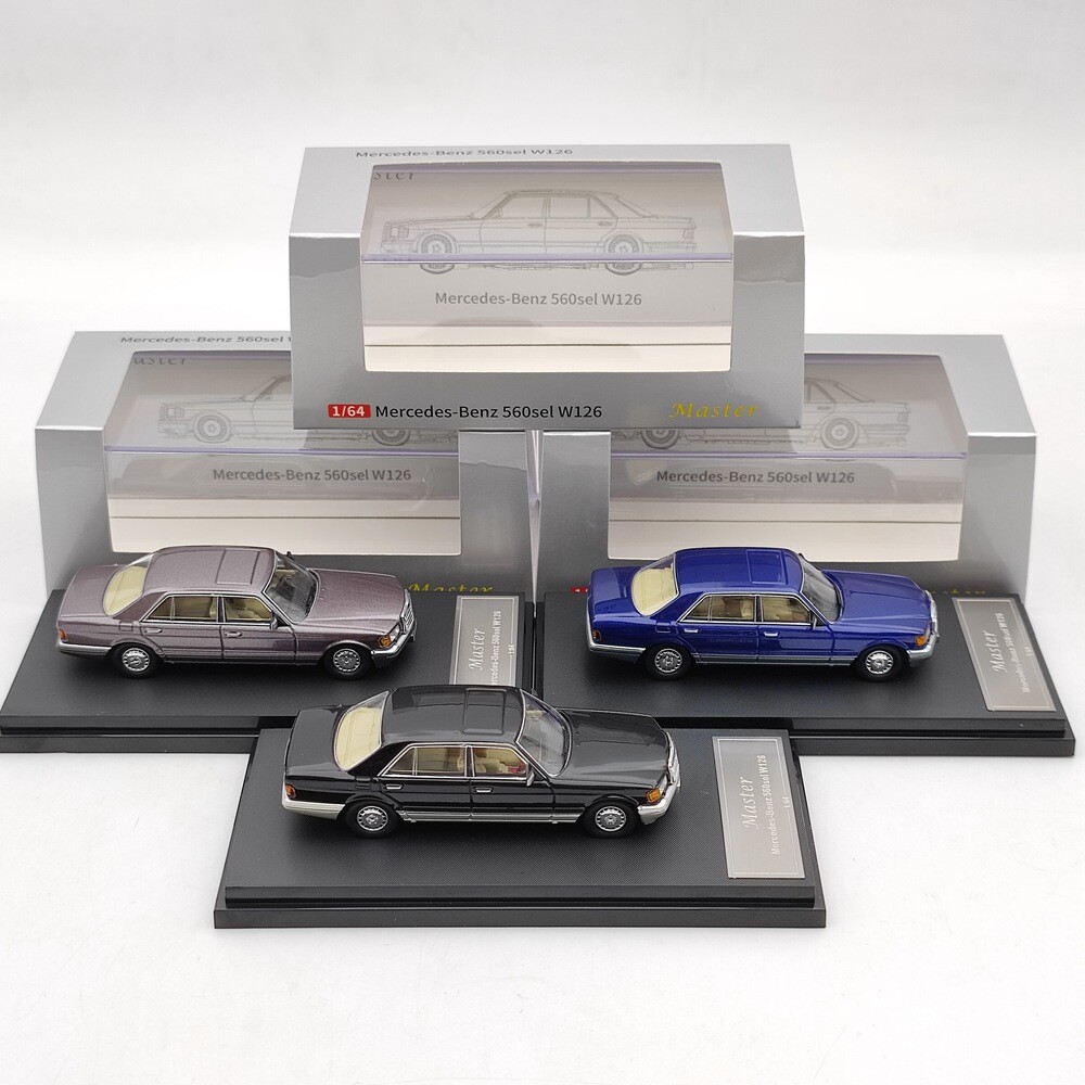 1/43 メルセデスベンツ W126 560SEL?　 Lボディー　007 1/43 メルセデスベンツ W126 560SEL? Lボディー 007 1/43 メルセデス