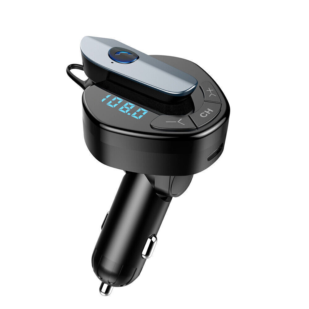 Bluetooth Car Wireless Adapter FM Transmitter MP3 Player Radio Kit USB Charger